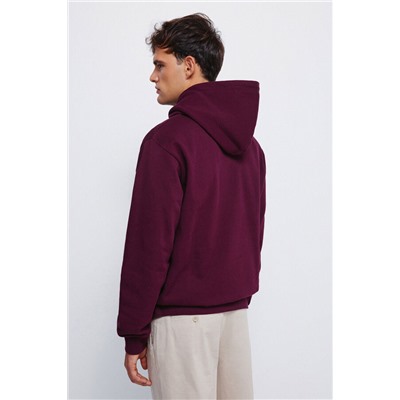 Sudadera capucha básica