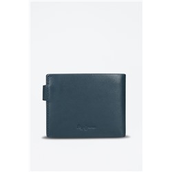 Cartera de piel Chief Índigo