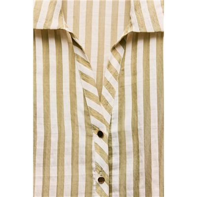 STRIPED FLOWING SHIRT