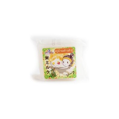 Мыло на основе рисовой эссенции  и тофу для сияющей кожи 60 гр / K.Brothers Rice Milk and Tofu Soap Bright and Smooth 60 g