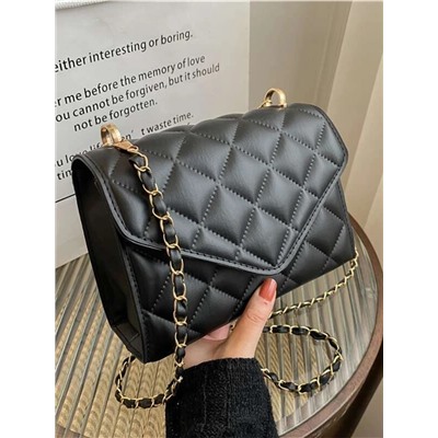 Mini Quilted Flap Shoulder Bag