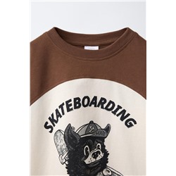 6-14 AÑOS/ PIJAMA ESTAMPADO SKATE