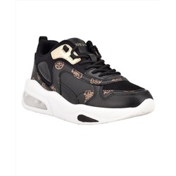 GUESS Women's Fever Lace Up Fashion Sneaker