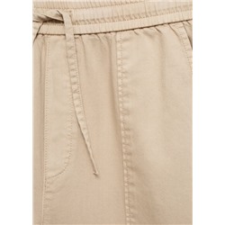Pantalón algodón cintura elástica