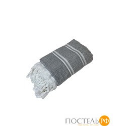 Полотенце Карвен DIAMOND 90*170 1шт.с бахрамой хлопок Н 3281 v4, Grey