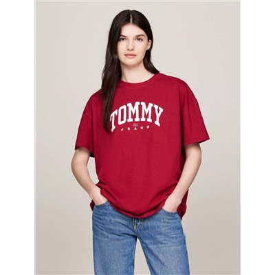 Oversized Fit Varsity Logo T-Shirt
