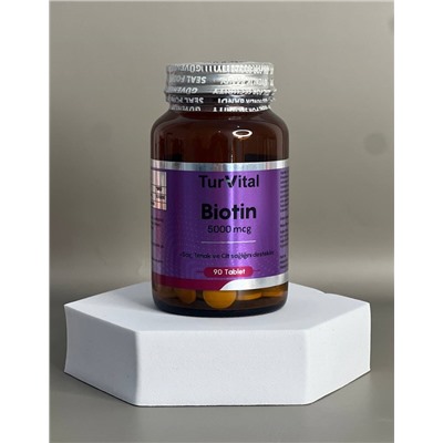 TurVital Biotin 90 tablets