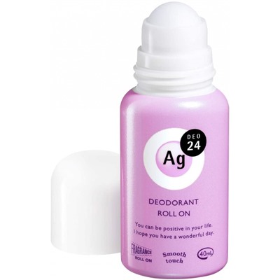Shiseido Ag DEO 24 Deodorant ROLL ON Роликовый дезодорант для тела  40 мл