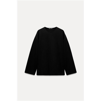 LONG SLEEVE COTTON T-SHIRT