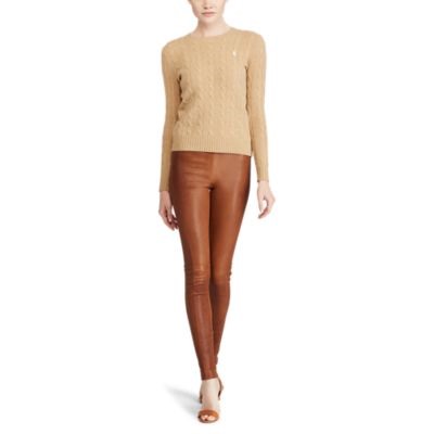 POLO RALPH LAUREN Cable Wool Crewneck Sweater
