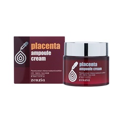 ZENZIA Placenta Ampoule Cream Плацентарный крем для лица 70мл