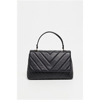 Bolso de piel Susi Negro
