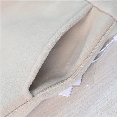 Женские облегающие повседневные брюки с высокой талией  на флисовой подкладке