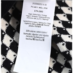 Хлопковый жаккардовый свитер  MaxMar*a ОРИГИНАЛ!