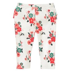 Floral Ruffle Leggings
