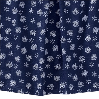 Baby Top mit Muschel-Allover