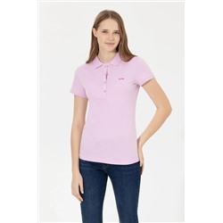 Kadın Manolya Basic Polo Yaka Tişört