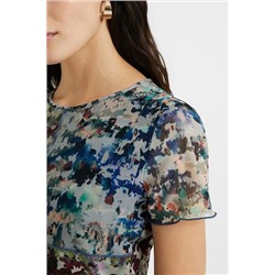 Camiseta slim tul