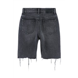 Bermudas vaqueras Negro