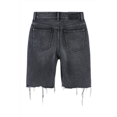 Bermudas vaqueras Negro