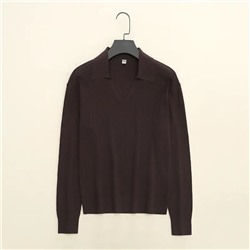 Женский пуловер с V-образным воротником UNIQL*O