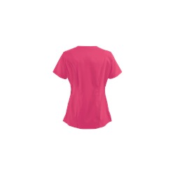 White Cross Scrubs Allure V-Neck Stretch Top