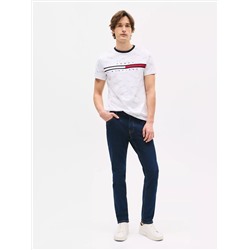 Signature Flag Stripe Logo T-Shirt