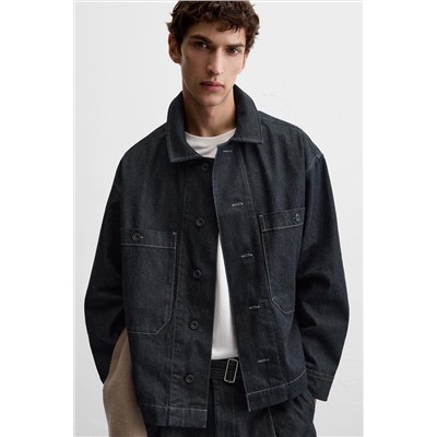 SOBRECAMISA DENIM BOLSILLOS