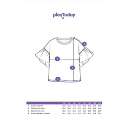 Футболка PLAYTODAY, 1121419