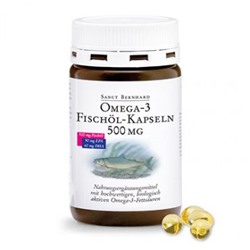 Omega-3 Fischöl-Kapseln 500 mg