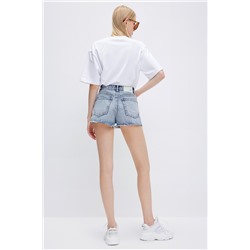 Short vaquero Azul