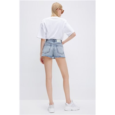 Short vaquero Azul