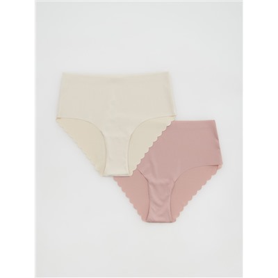 Nahtlose Slips, 2er-Pack