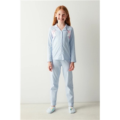 Penti Kız Çocuk Unicorn Pijama Takımı PNM1QAG523SK-LB7
