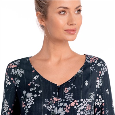 Damen Bluse mit Effektgarn