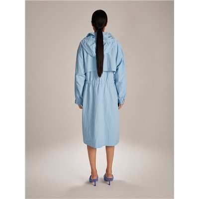 Parka aus Strukturstoff