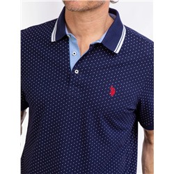 DOT PRINT POLO SHIRT