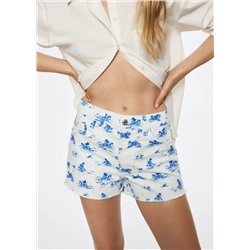 Short denim estampado -  Mujer | MANGO OUTLET Melilla