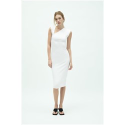 VESTIDO ESCOTE ASIMÉTRICO