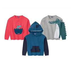 lupilu Kleinkinder Jungen Strickpullover, aus reiner Bio-Baumwolle