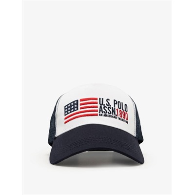 MENS USPA FLAG TRUCKER HAT