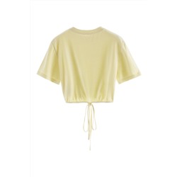 Crop top Amarillo