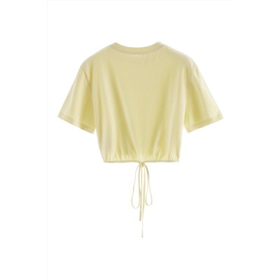 Crop top Amarillo
