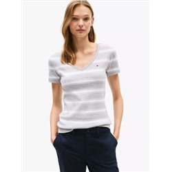 V-Neck Stripe Favorite T-Shirt