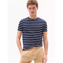 Stripe Stretch-Cotton Extra Slim T-Shirt