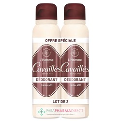 Cavaillès - L'Homme - Fraîcheur 48H - Déodorant Spray 2x150mlLot  × 2