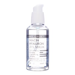 Derma Factory NIACIN HYALURON 21% SERUM Увлажняющая сыворотка для лица с ниацинамидом и гиалуроновой кислотой 80мл