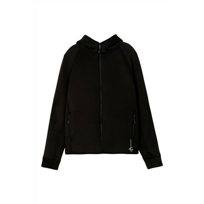 Sudadera con capucha Negro