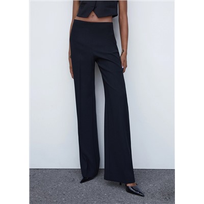 Pantalón traje wideleg