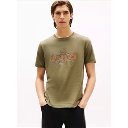 Tropical Floral Logo T-Shirt